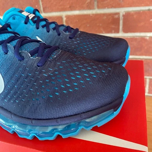 Nike Air Max 2017 Mens Binary Blue New Sneakers NIB Shoes - Picture 5 of 14
